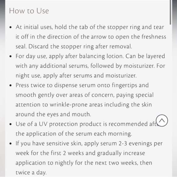 Cle de Peau wrinkle smoothing serum supreme 20ml - Picture 6 of 8